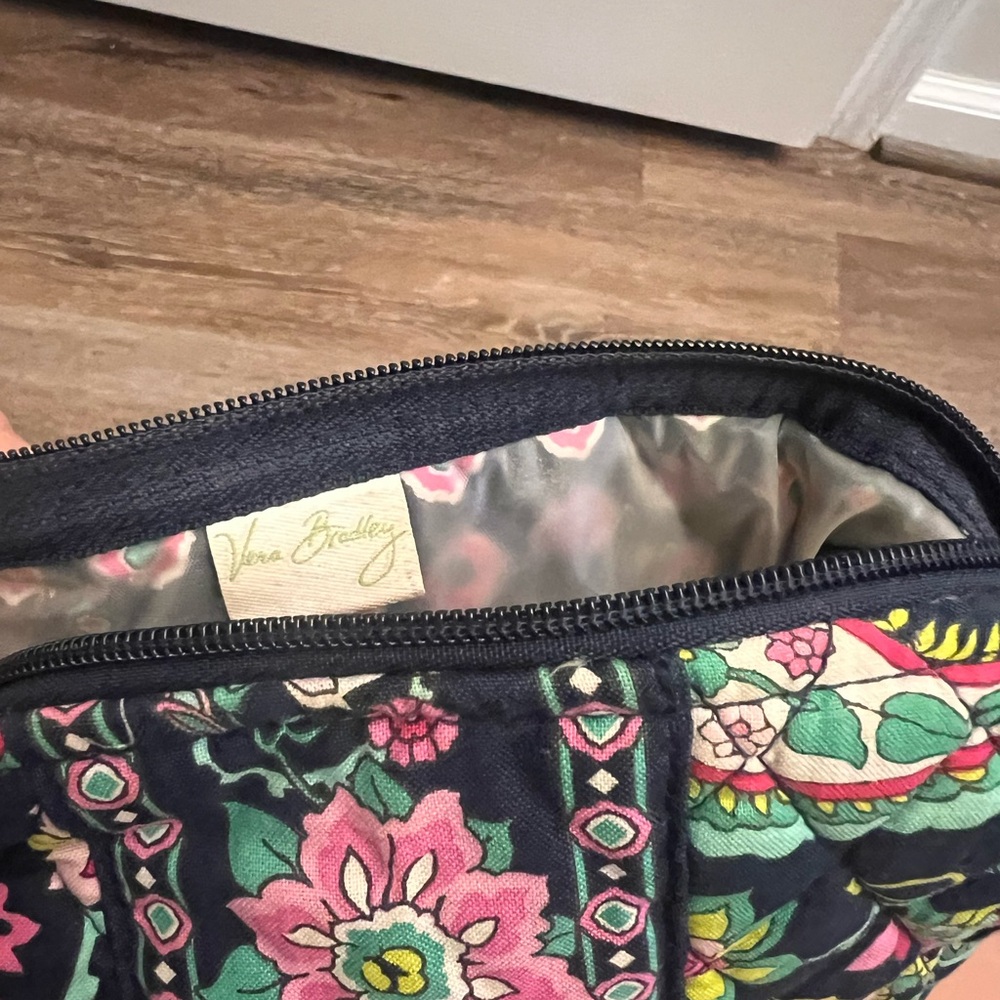 Vera Bradley Black Paisley Cosmetic Bag - Picture 5 of 5